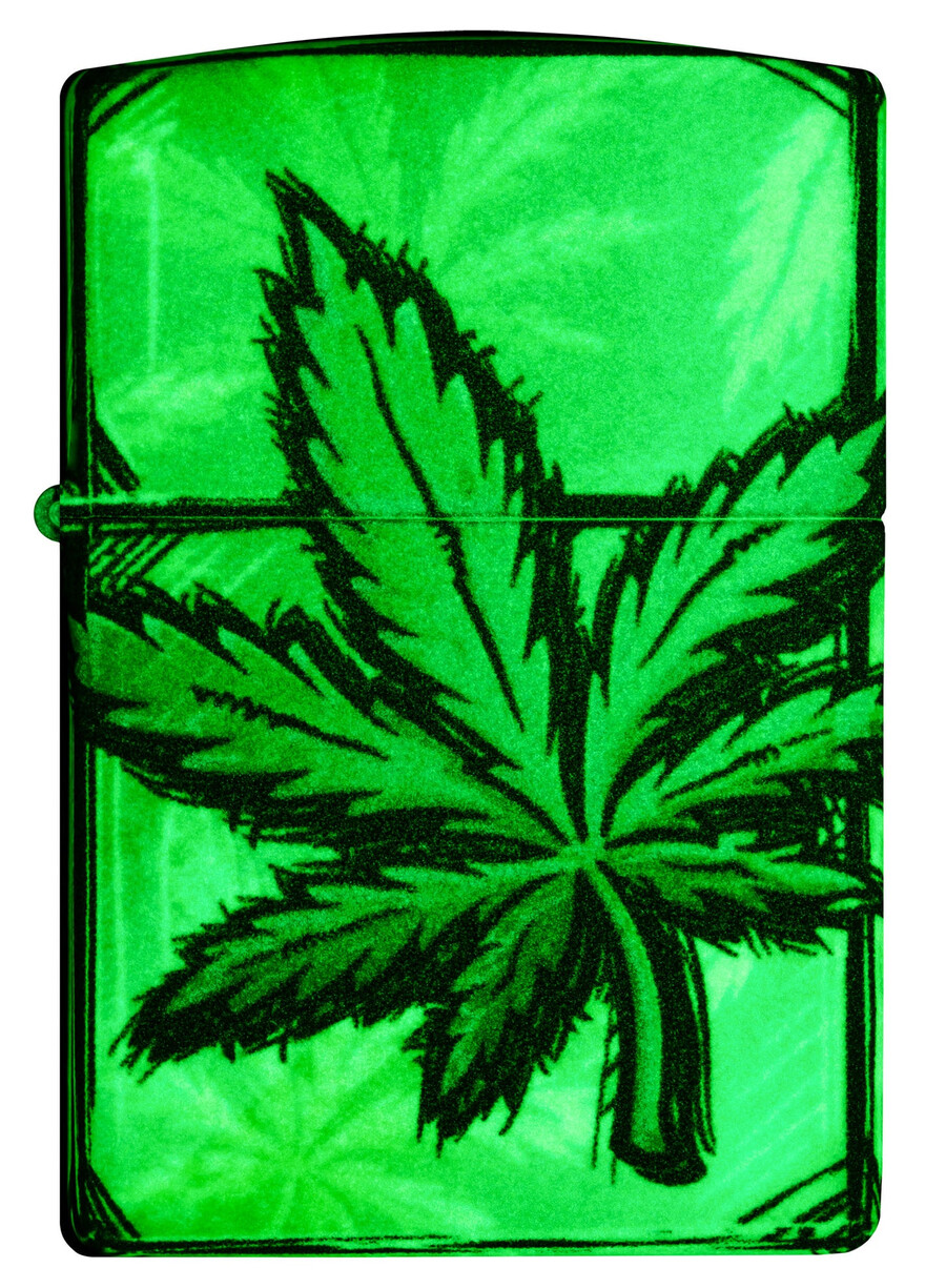glowing leaves design