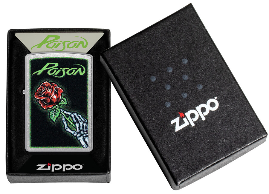 poison rose design