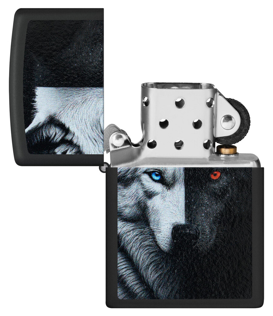 two wolves design