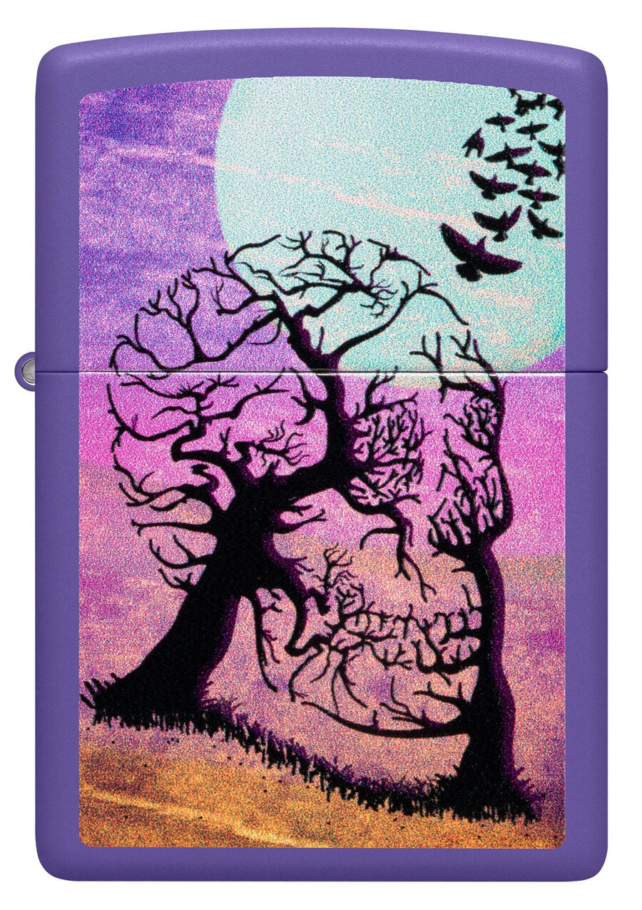 skull tree design